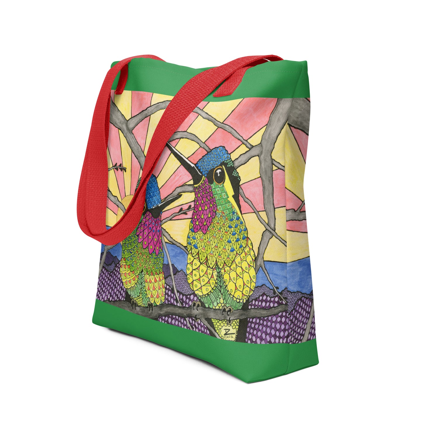 Chuparosa by Ralph Philabaum | Tote bag