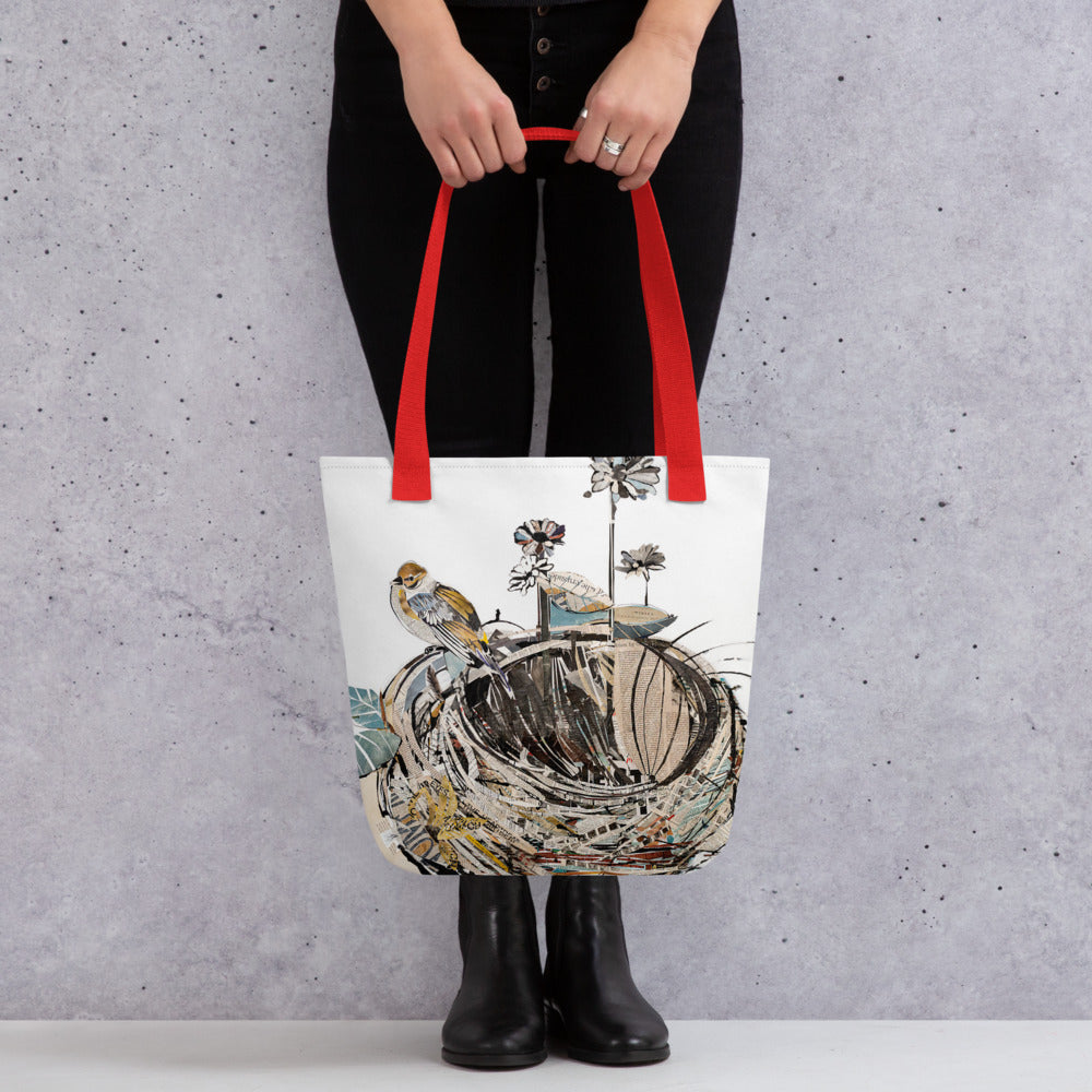 Empty Nest by Amy Bumpus | Tote bag