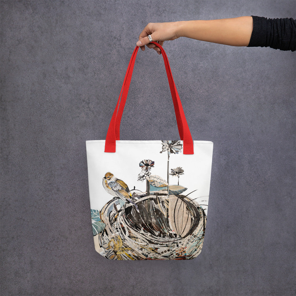 Empty Nest by Amy Bumpus | Tote bag