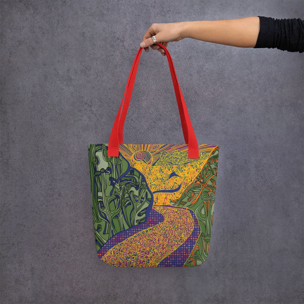 Gates Pass by Lauri Kaye | Tote bag