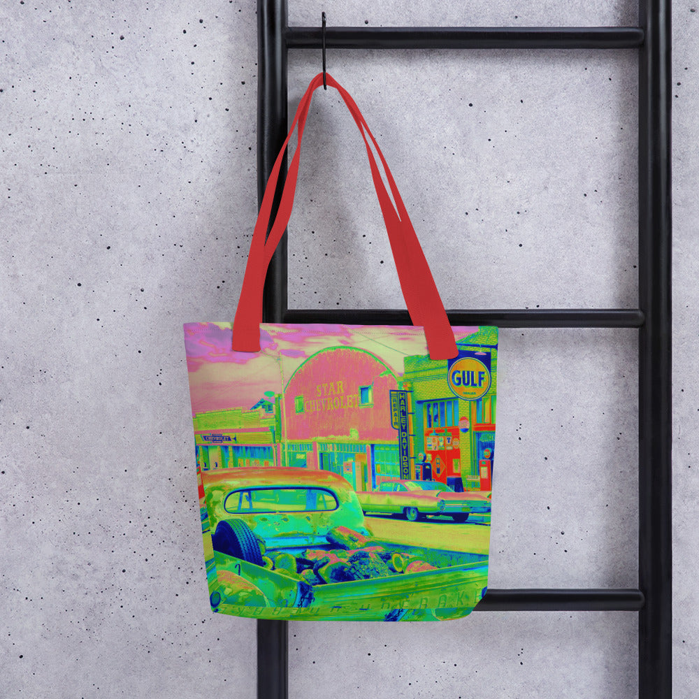 Star Chevrolet by Tom Fisher Photography | Tote bag