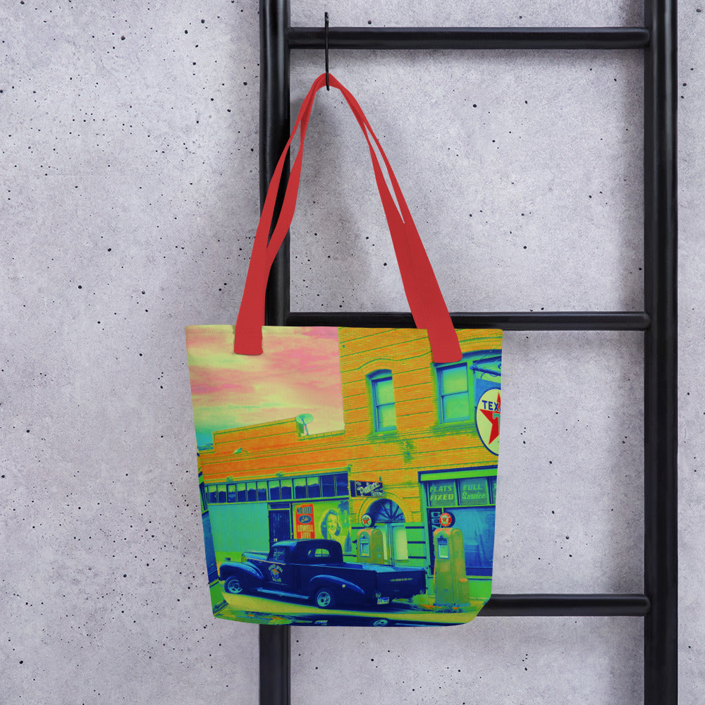 Texaco by Tom Fisher Photography | Tote bag