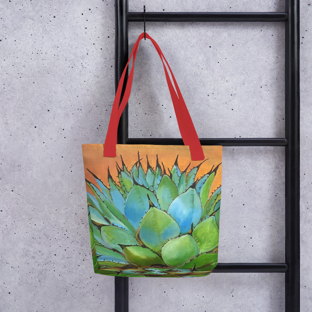 Blue Agave by Andrea Rodriguez | Tote bag