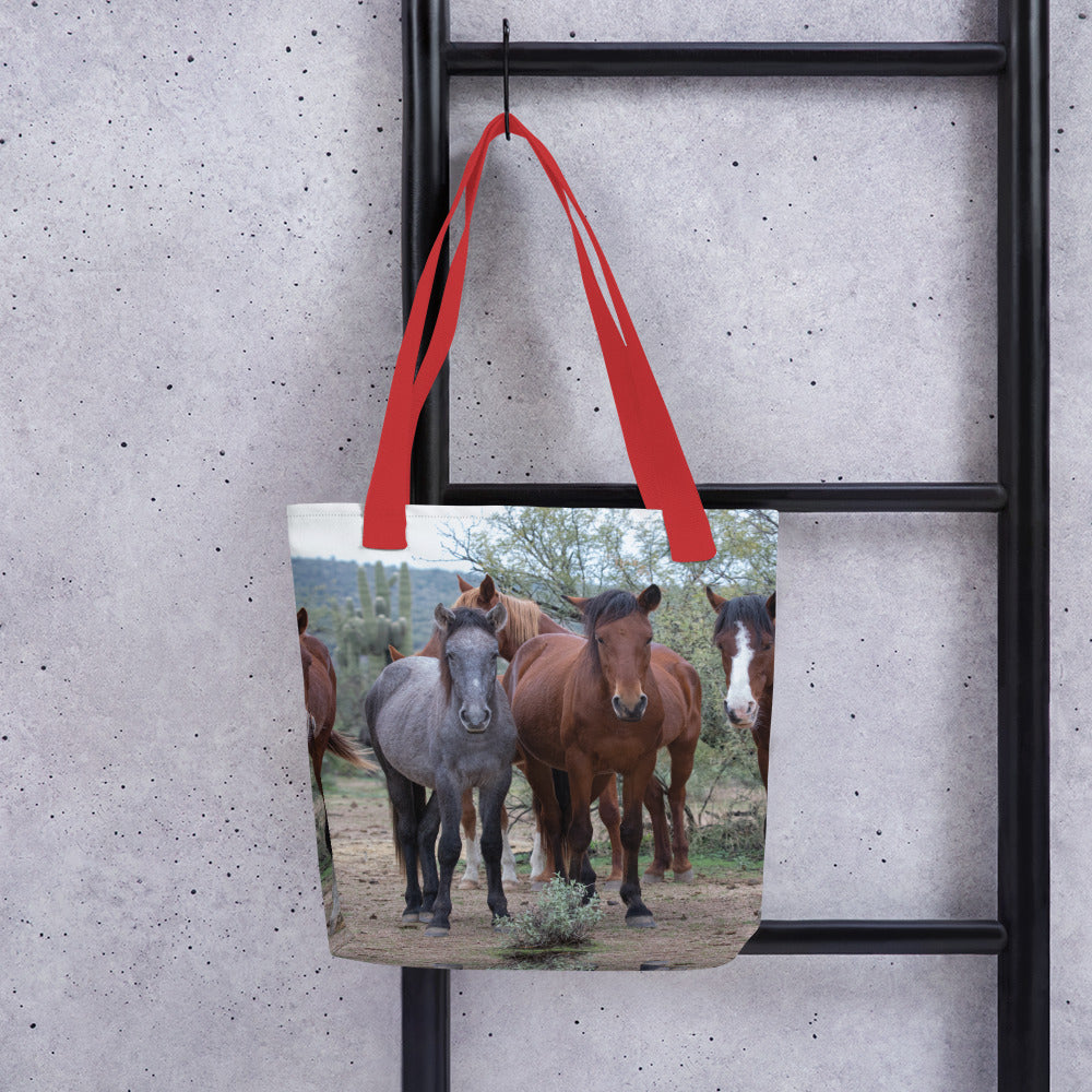 Dream Team by Leslie Leathers Photography | Tote bag