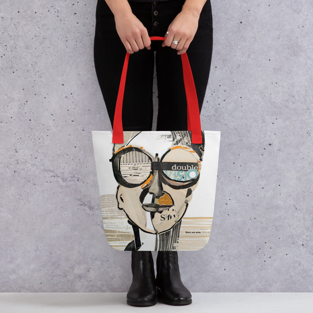 Double Vision by Amy Bumpus | Tote bag