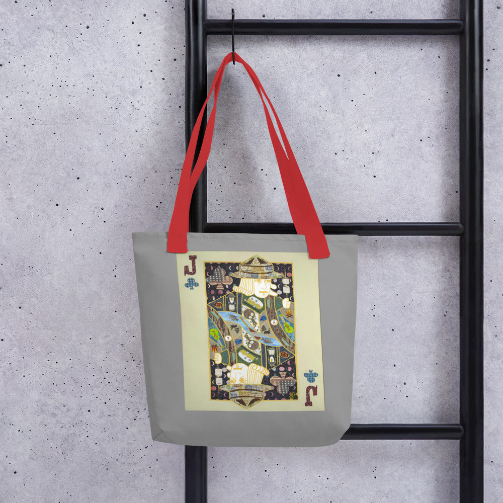 Jack of Clubs by Suzanne Villella | Tote bag