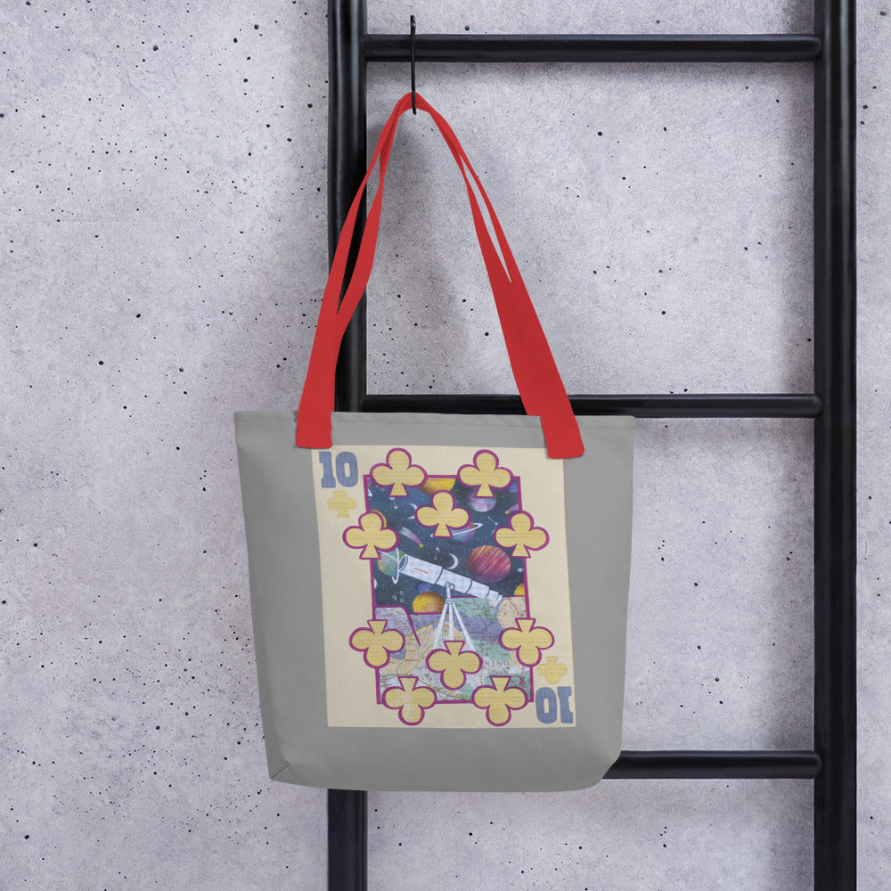 Ten of Clubs by Suzanne Villella | Tote bag