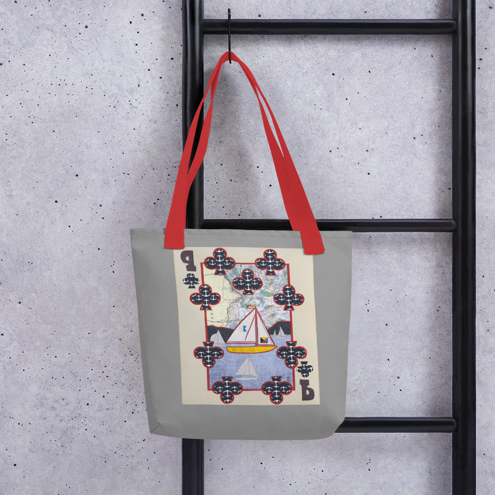 Nine of Clubs by Suzanne Villella | Tote bag