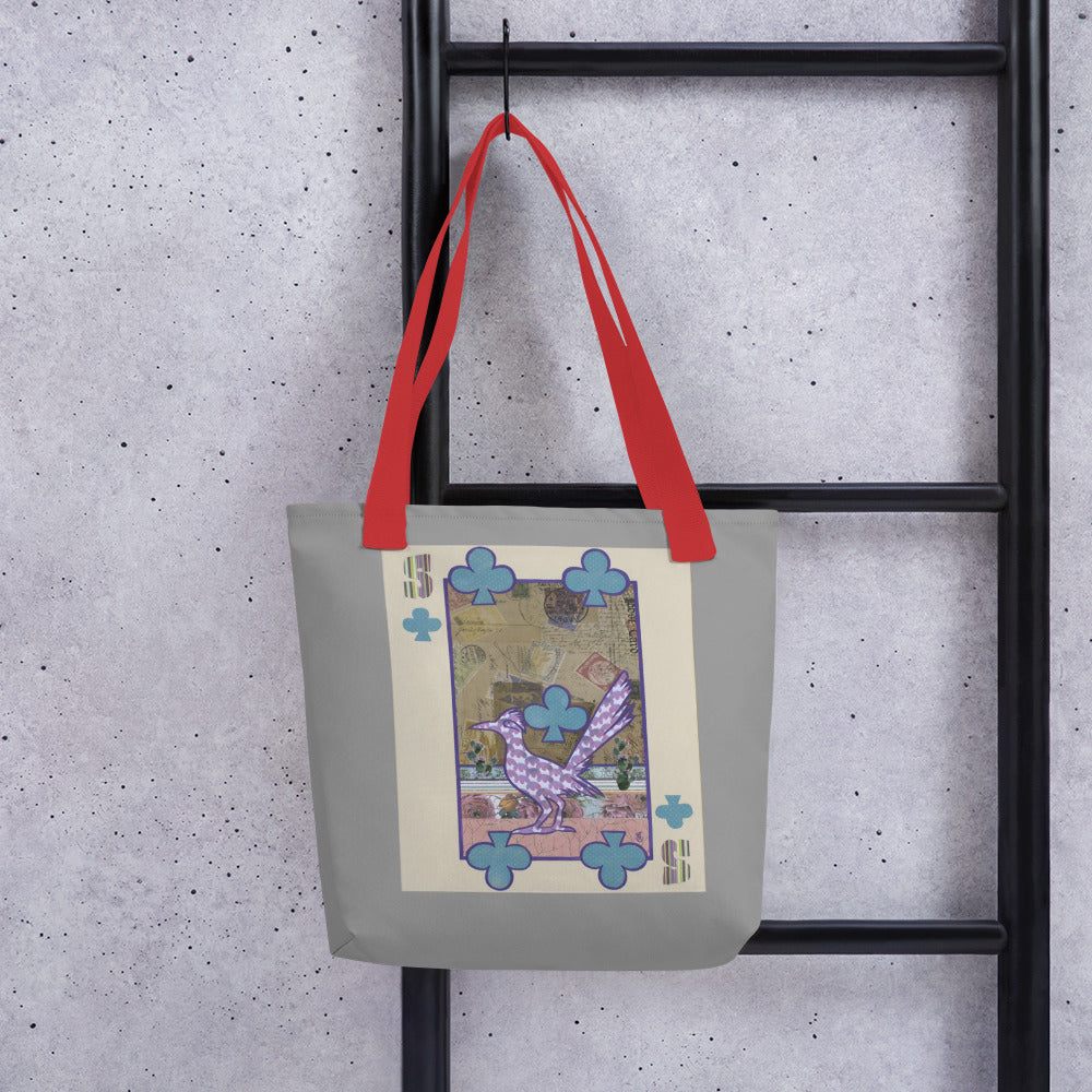 Five of Clubs by Suzanne Villella | Tote bag