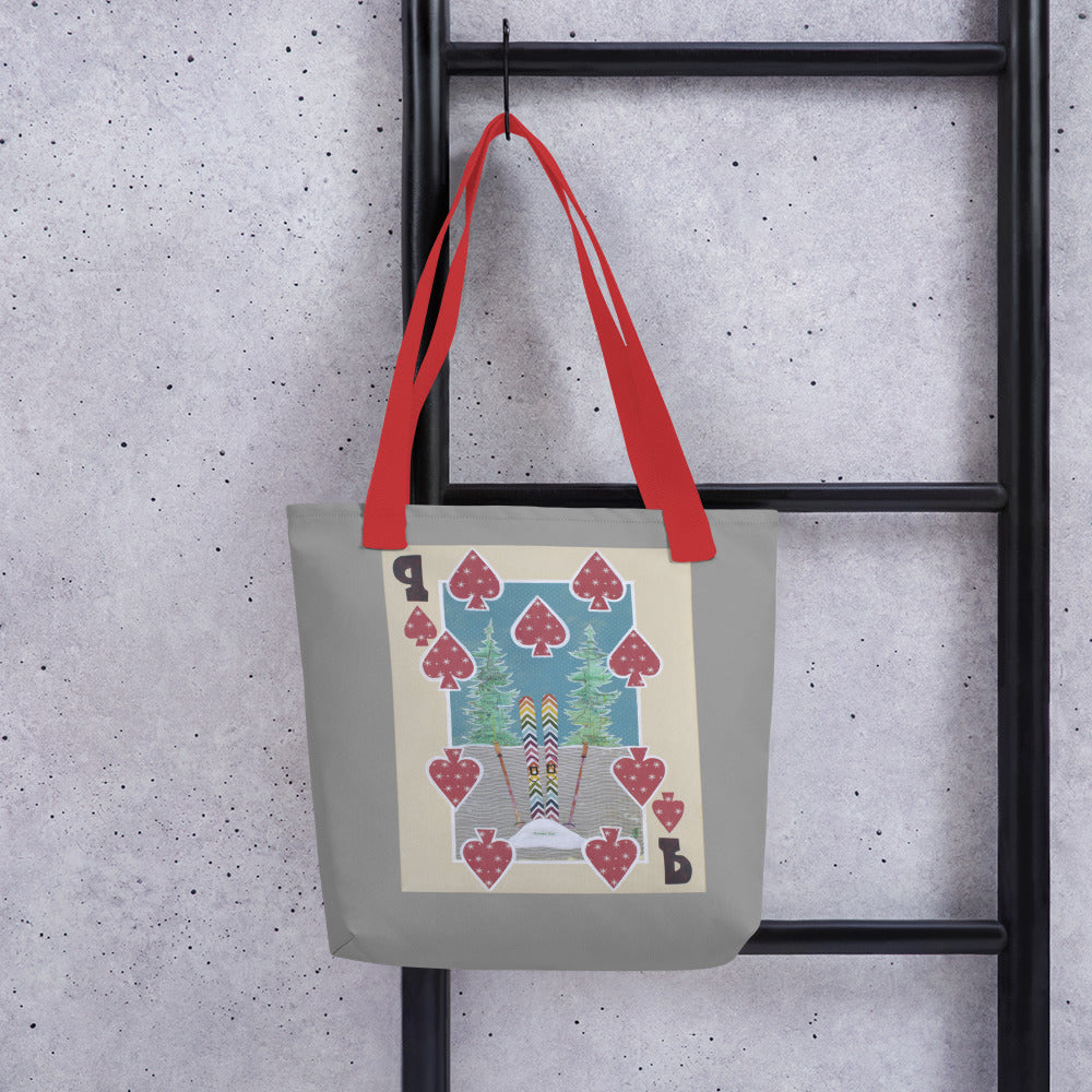 Nine of Spades by Suzanne Villella | Tote bag