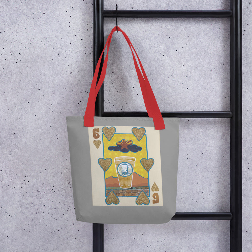 Six of Hearts by Suzanne Villella | Tote bag