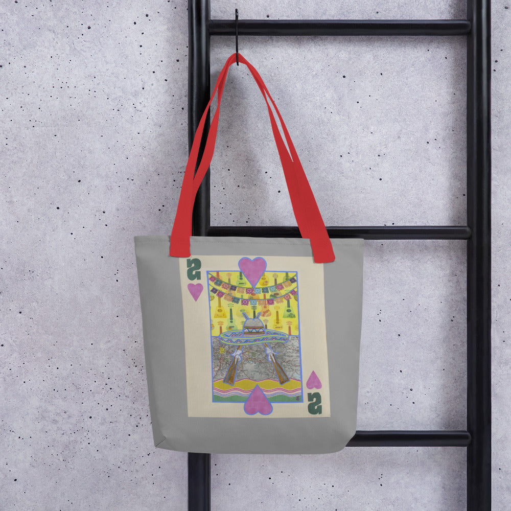 Two of Hearts by Suzanne Villella | Tote bag