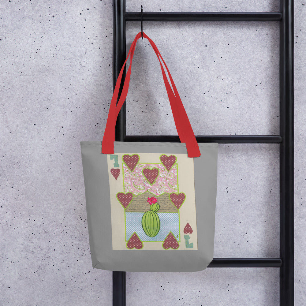 Seven of Hearts by Suzanne Villella | Tote bag