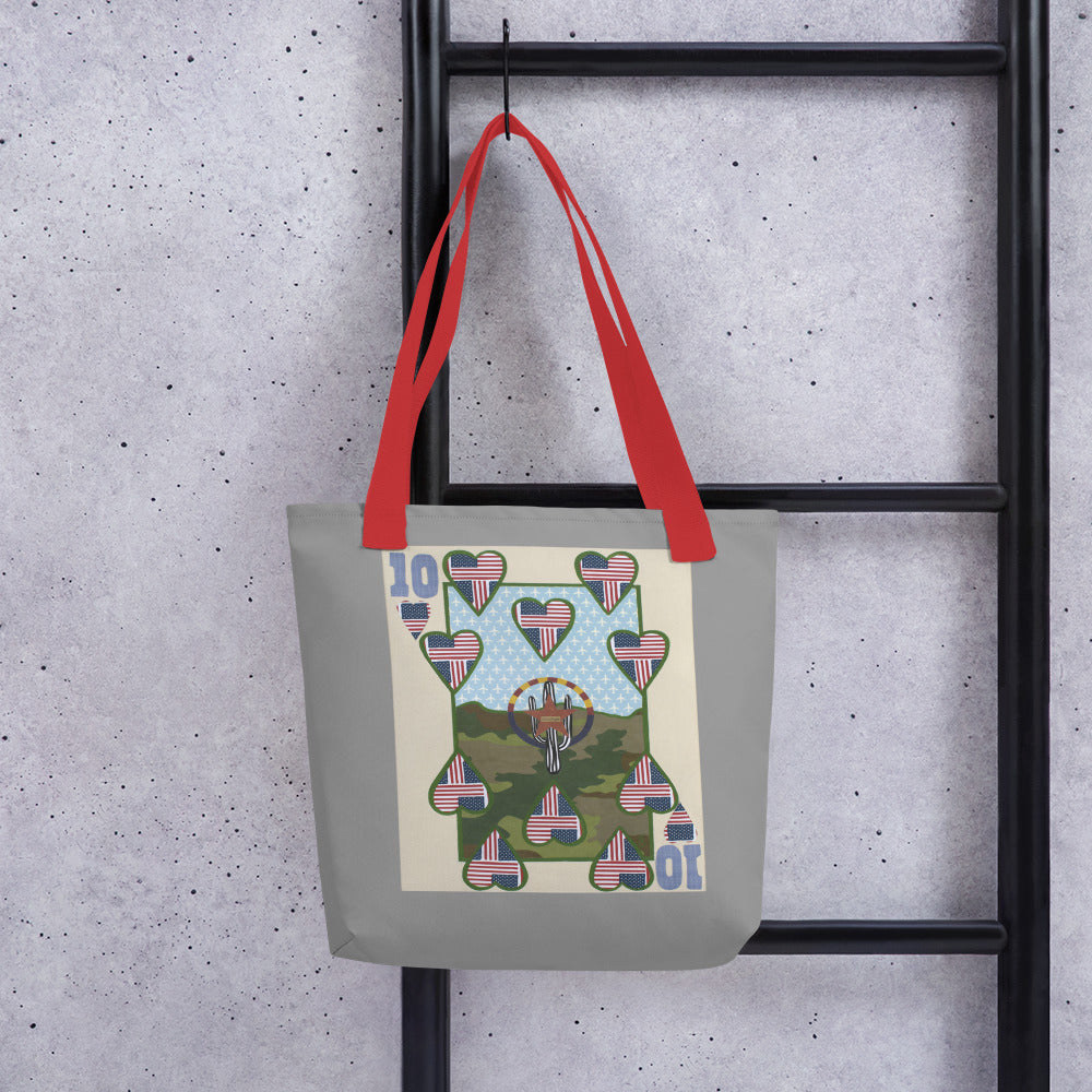 Ten of Hearts by Suzanne Villella | Tote bag