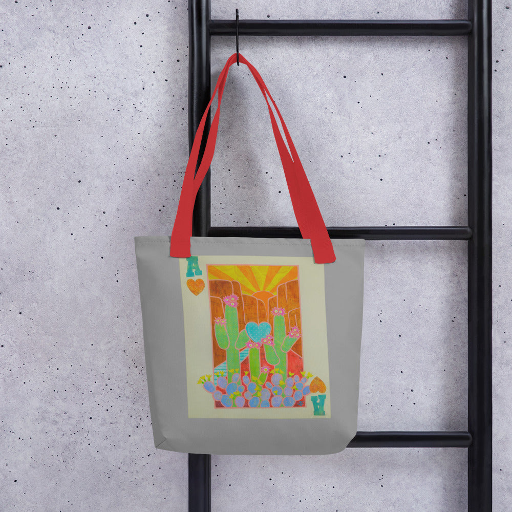 Ace of Hearts by Suzanne Villella | Tote bag