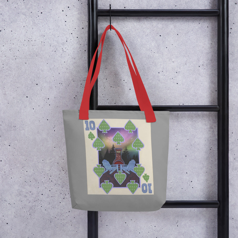 Ten of Spades by Suzanne Villella | Tote bag