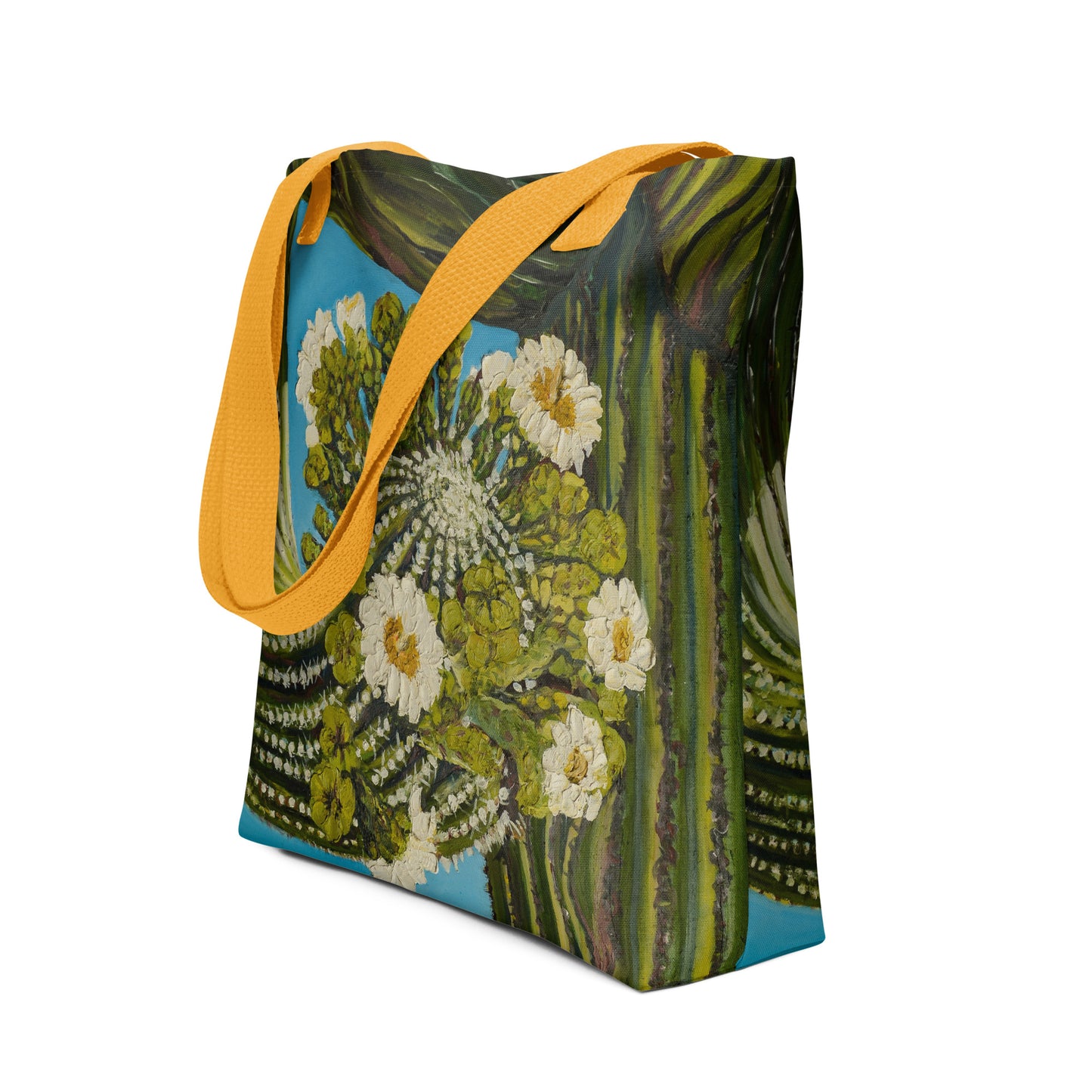 Twisted Saguaro by Andrea Rodriguez | Tote bag