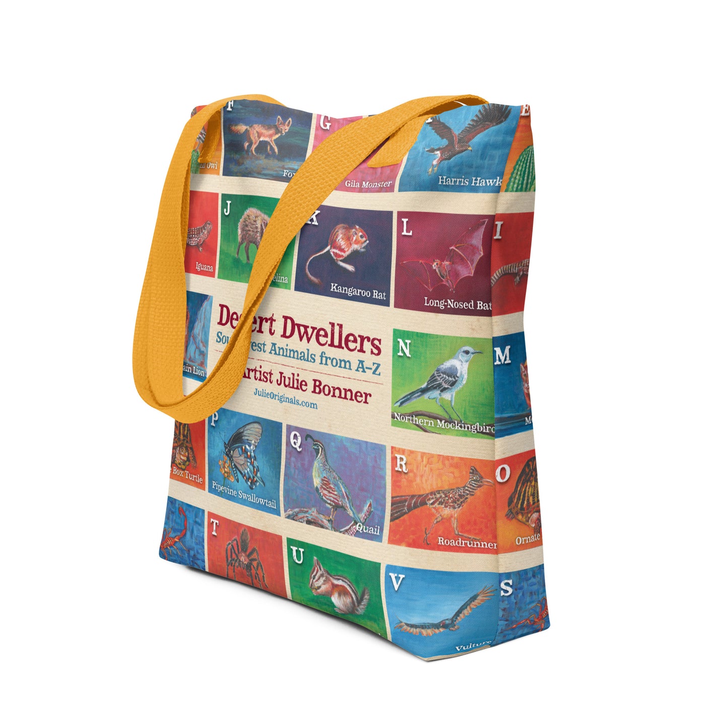 Desert Dwellers by Julie Bonner | Tote bag