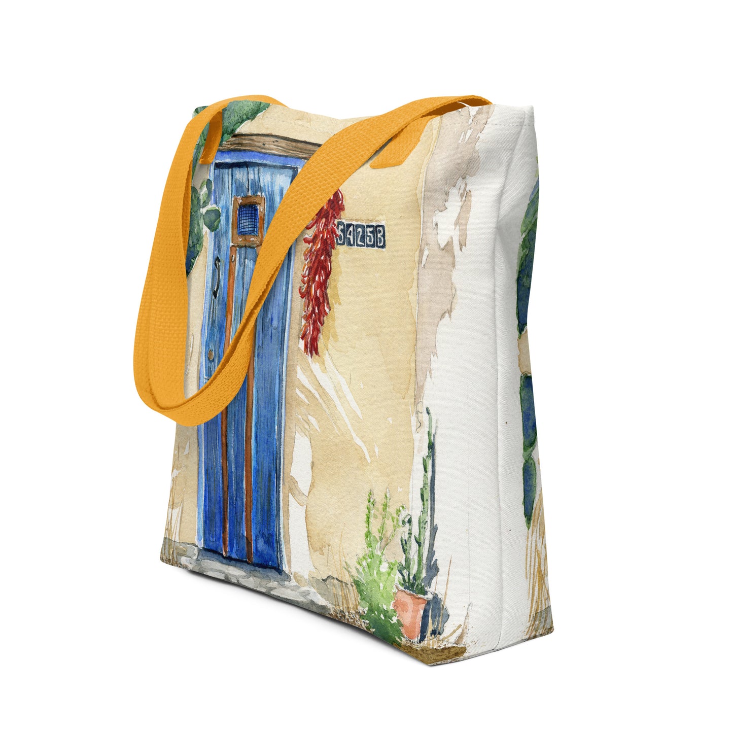 Blue Door Ft Lowell by Rob Waters | Tote bag