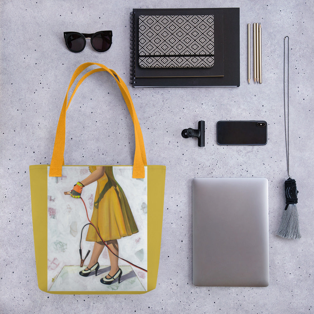 Self Starter by Kathleen Arthur | Tote bag