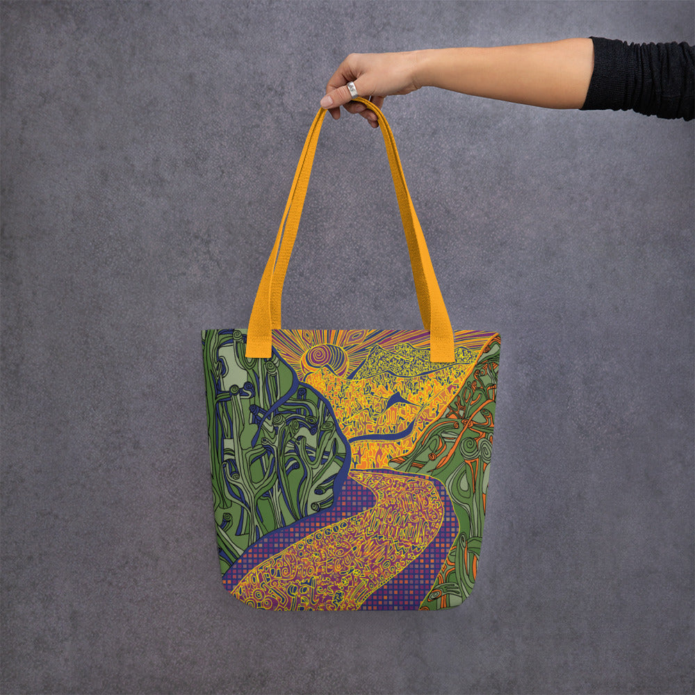 Gates Pass by Lauri Kaye | Tote bag