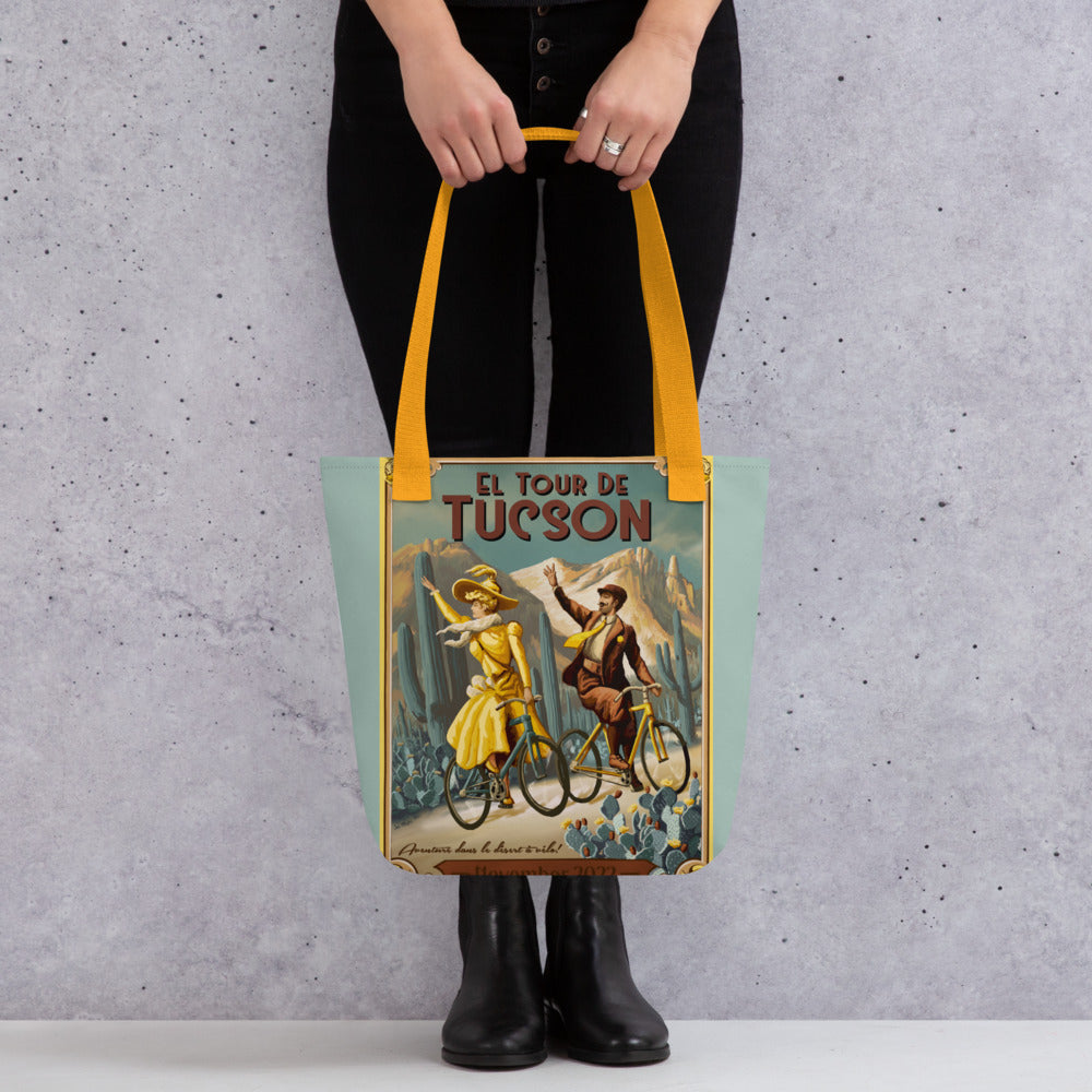 El Tour 2022 Mural by Joe Pagac | Tote bag