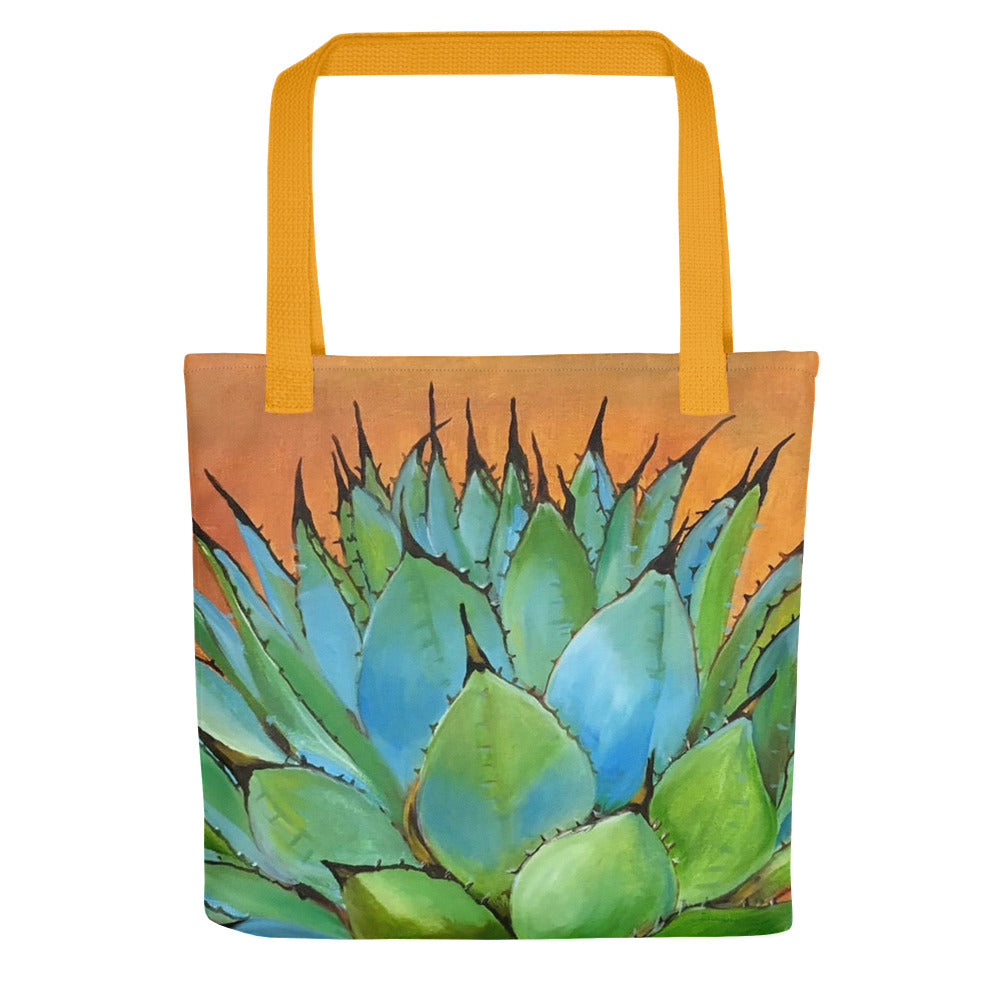 Blue Agave by Andrea Rodriguez | Tote bag