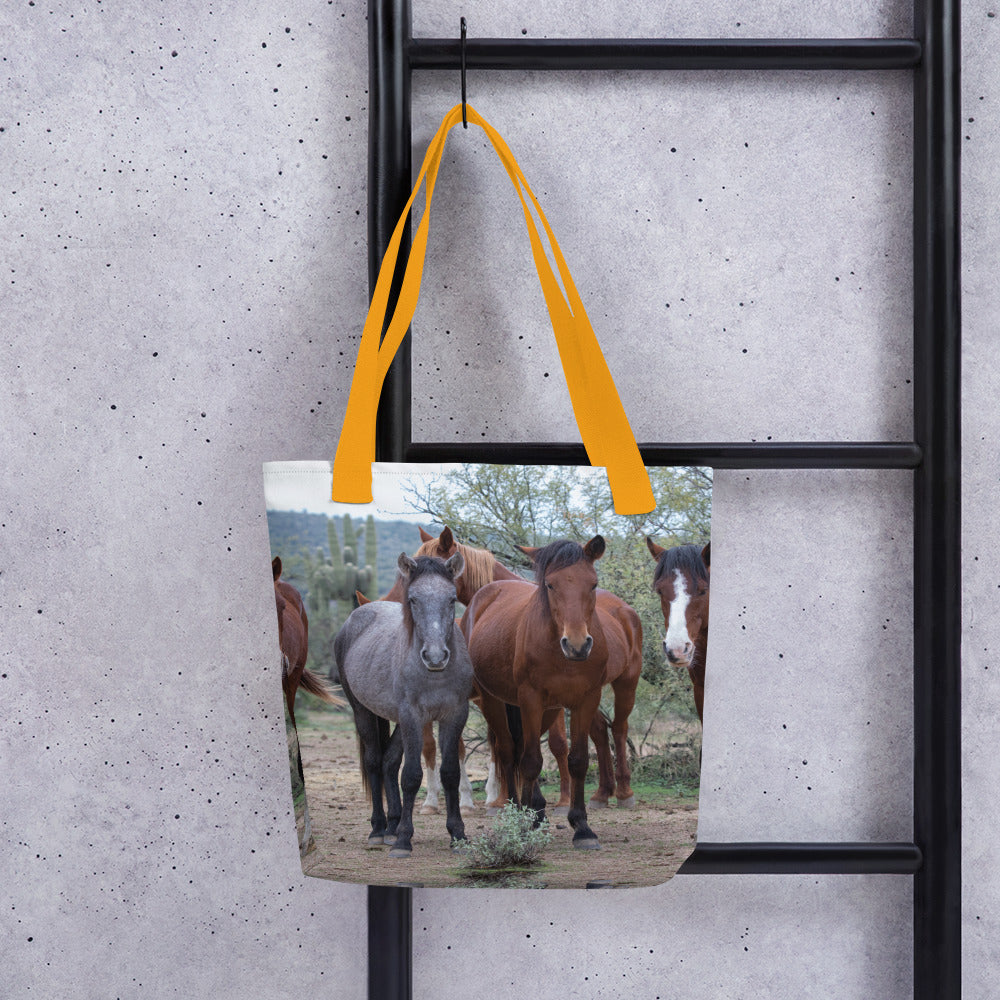 Dream Team by Leslie Leathers Photography | Tote bag