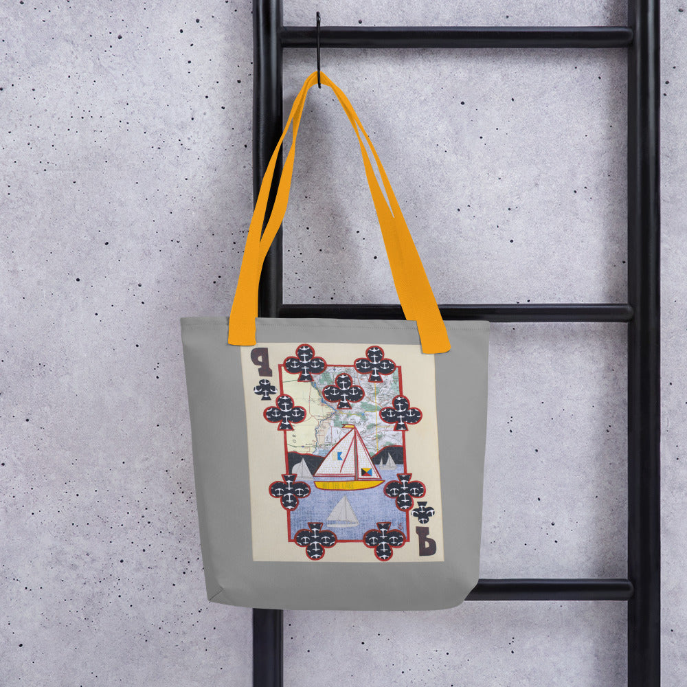 Nine of Clubs by Suzanne Villella | Tote bag