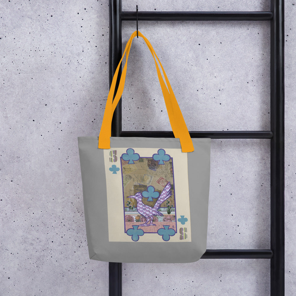 Five of Clubs by Suzanne Villella | Tote bag