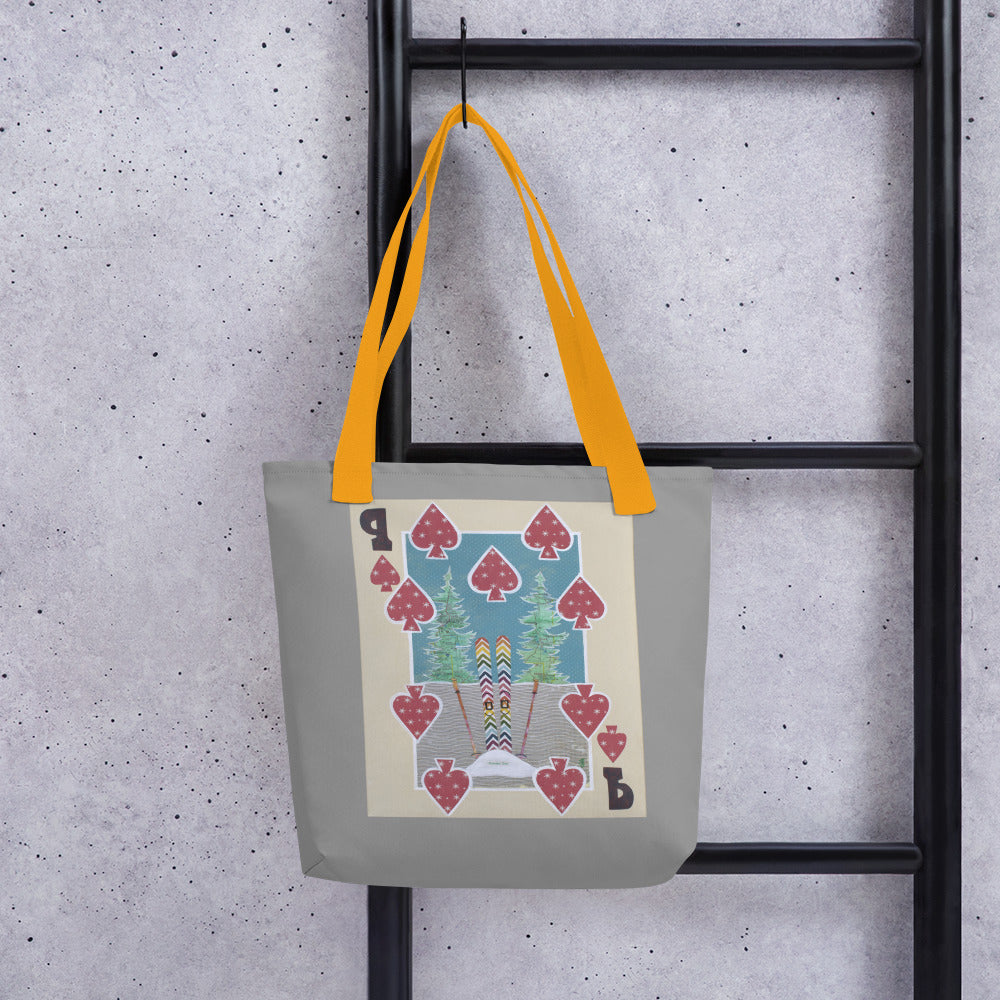 Nine of Spades by Suzanne Villella | Tote bag