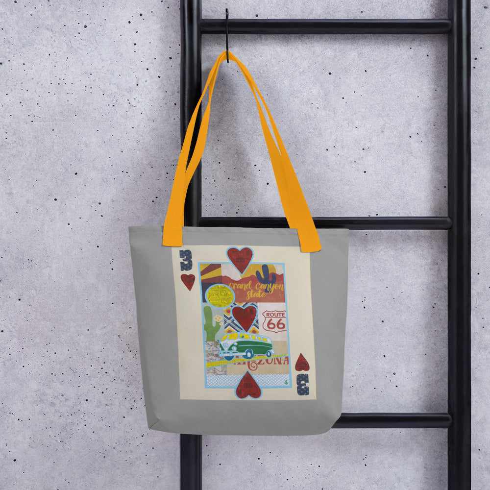 Three of Hearts by Suzanne Villella | Tote bag