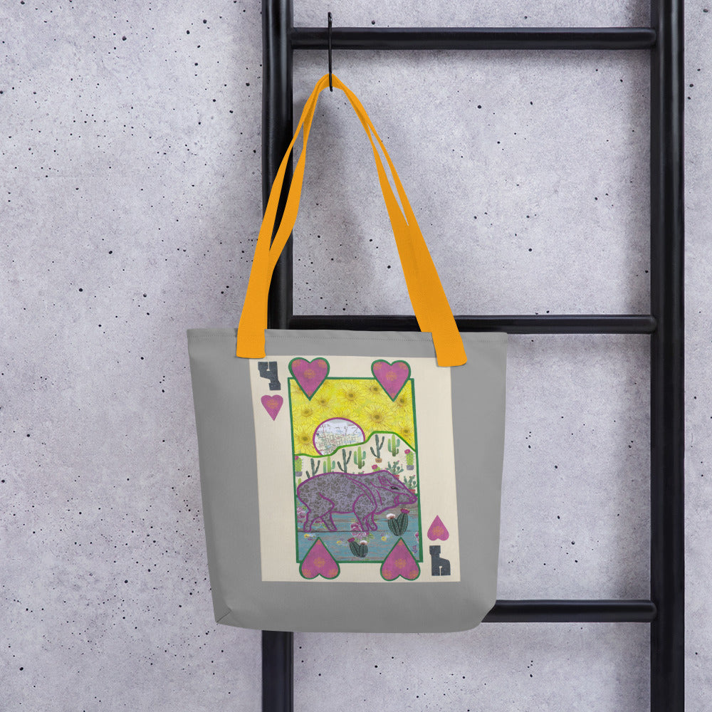 Four of Hearts by Suzanne Villella | Tote bag