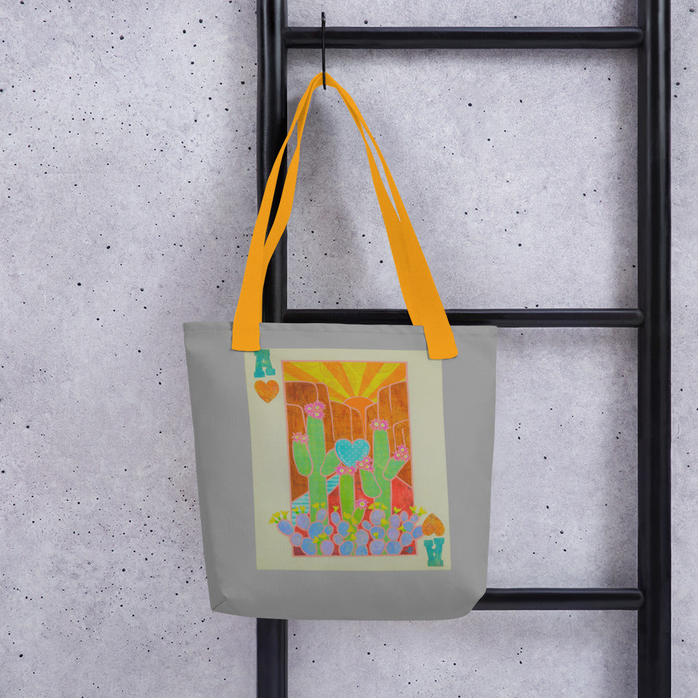 Ace of Hearts by Suzanne Villella | Tote bag