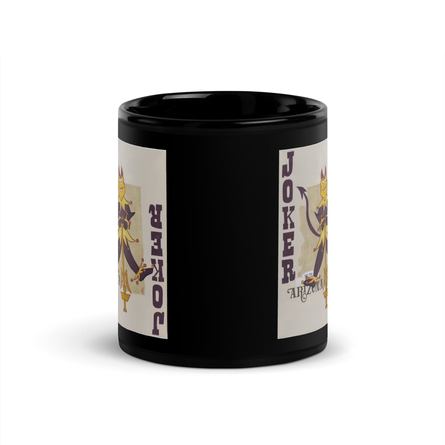 Sparky by Suzanne Villella | Black Glossy Mug