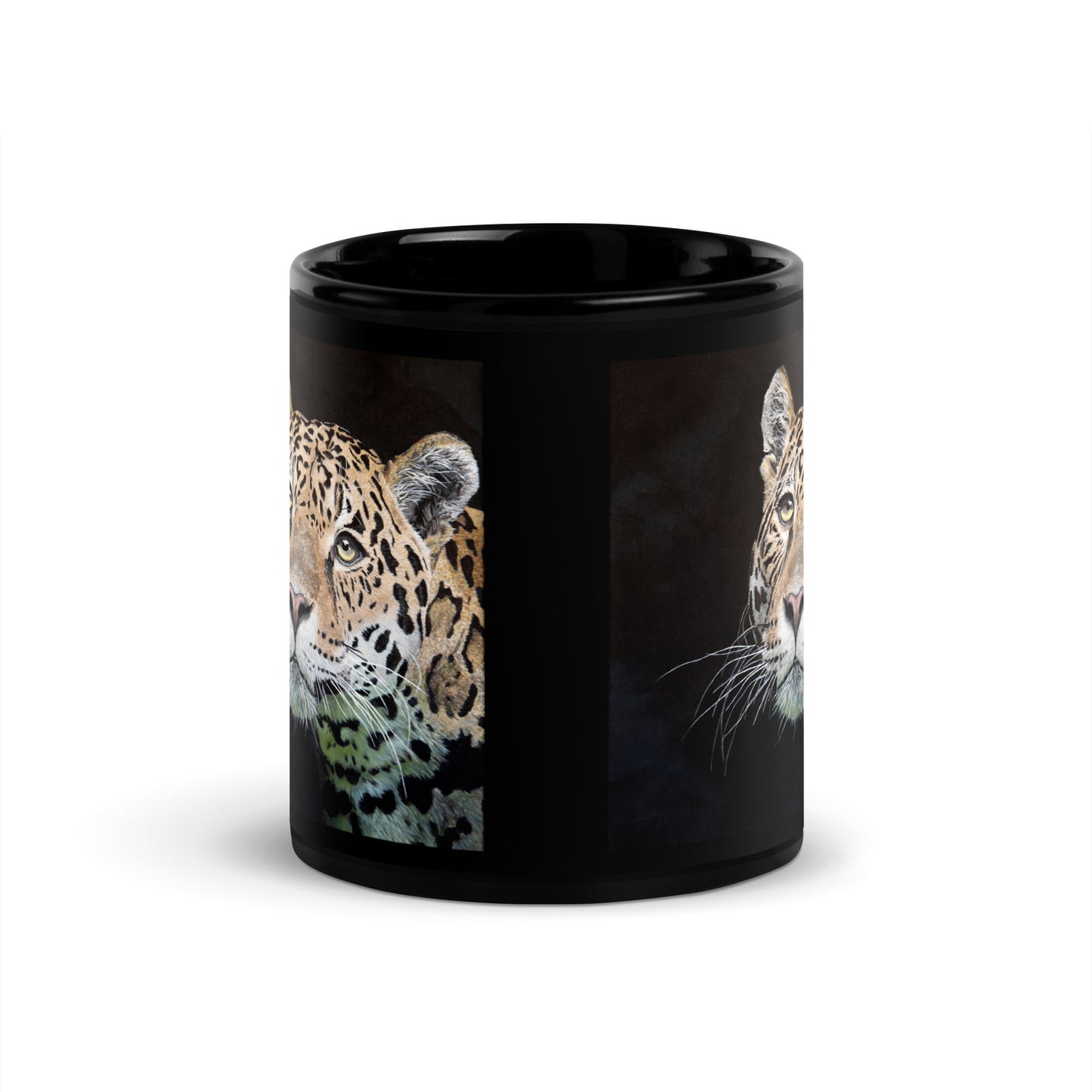 Lost in Thought by Courtney Christie | Black Glossy Mug