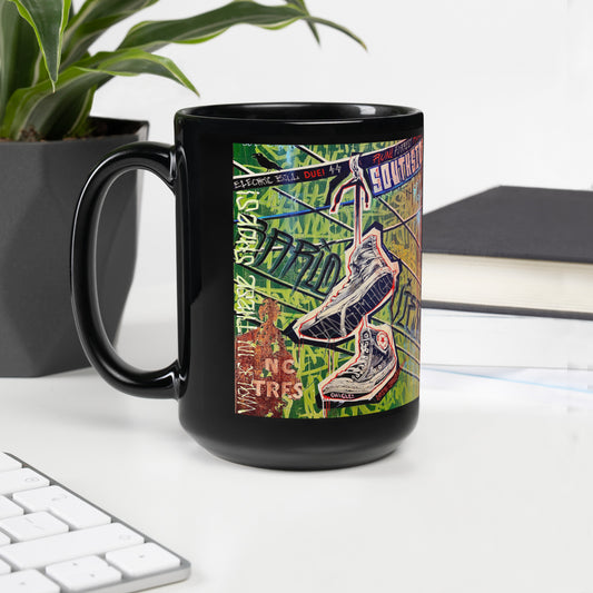 Hang em High by Ignacio Garcia | Black Glossy Mug