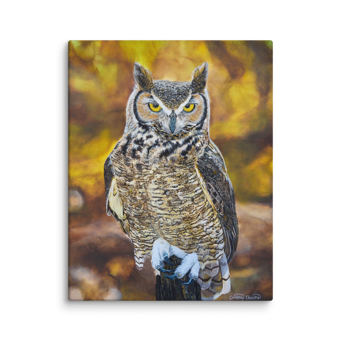 Unamused by Courtney Christie | Wrapped Canvas