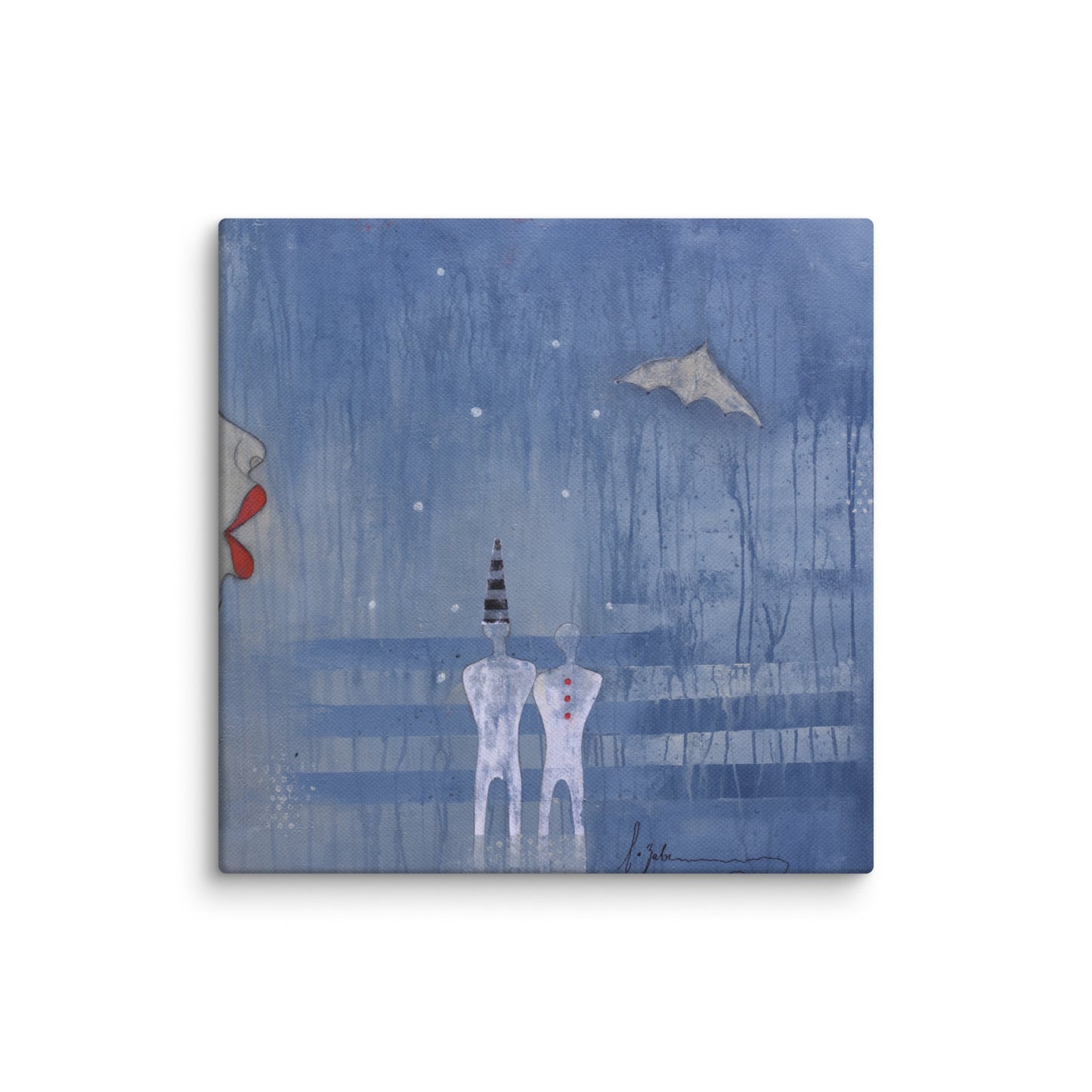 Men Are From Pluto | Wrapped Canvas