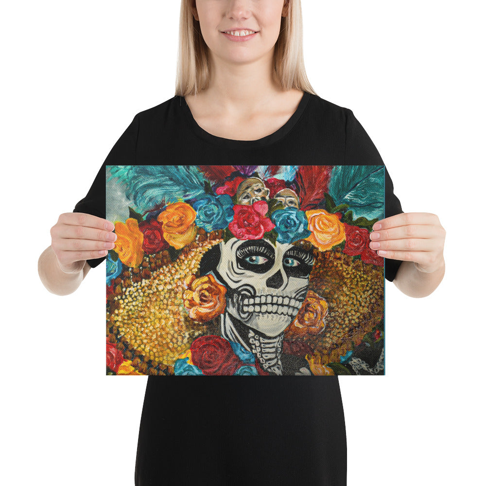 La Catrina by Andrea Rodriguez | Wrapped Canvas