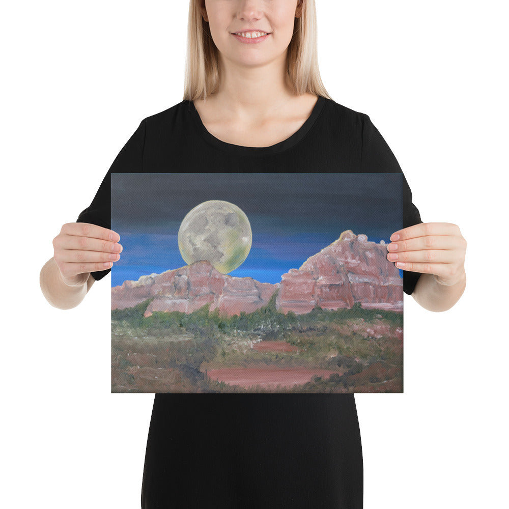 Supermoon by Steven Bye | Wrapped Canvas