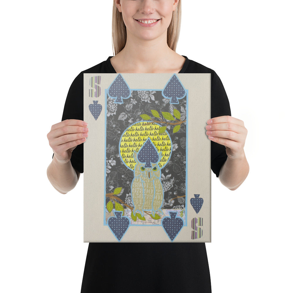 Five of Spades by Suzanne Villella | Wrapped Canvas