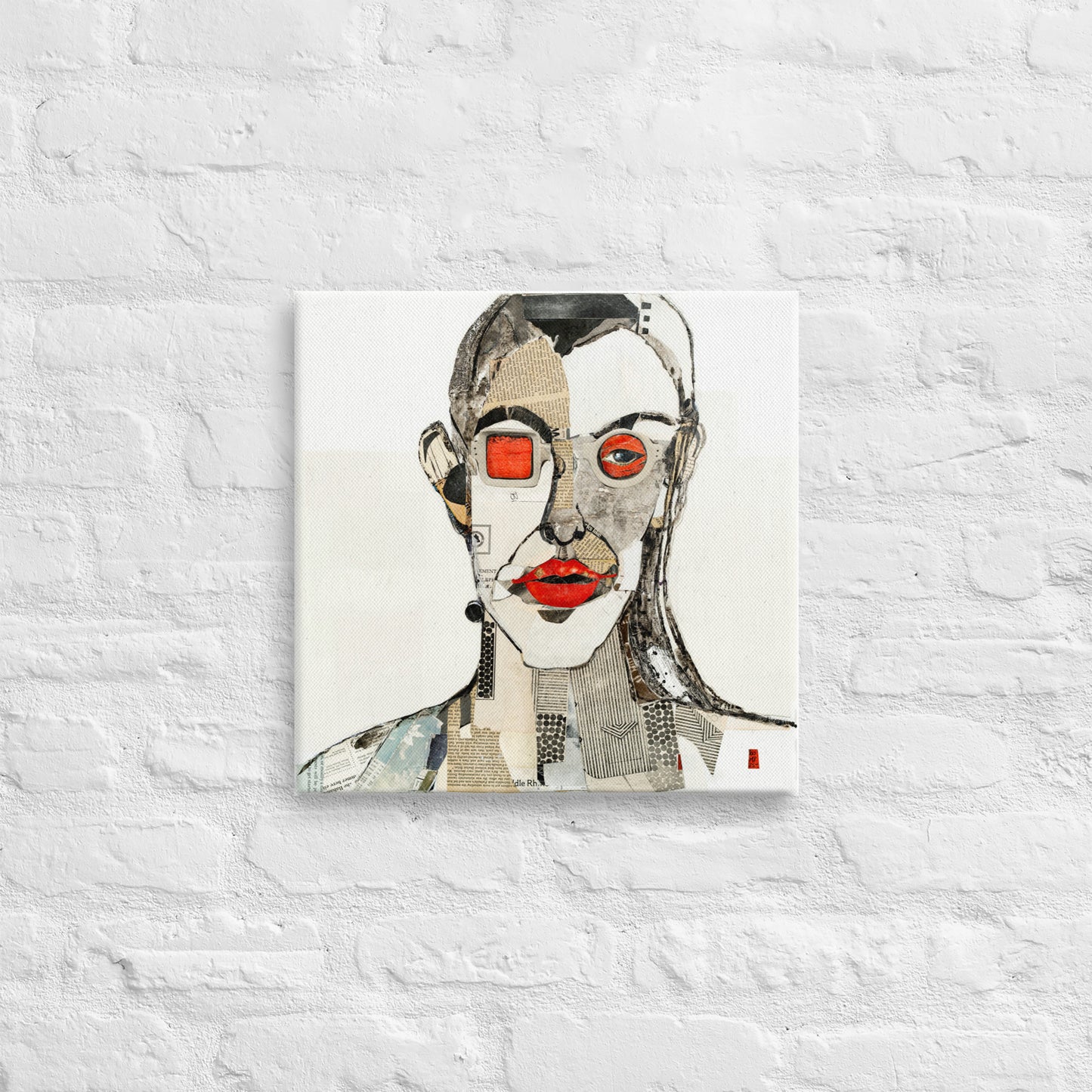 Rose Colored Glasses by Amy Bumpus | Wrapped Canvas