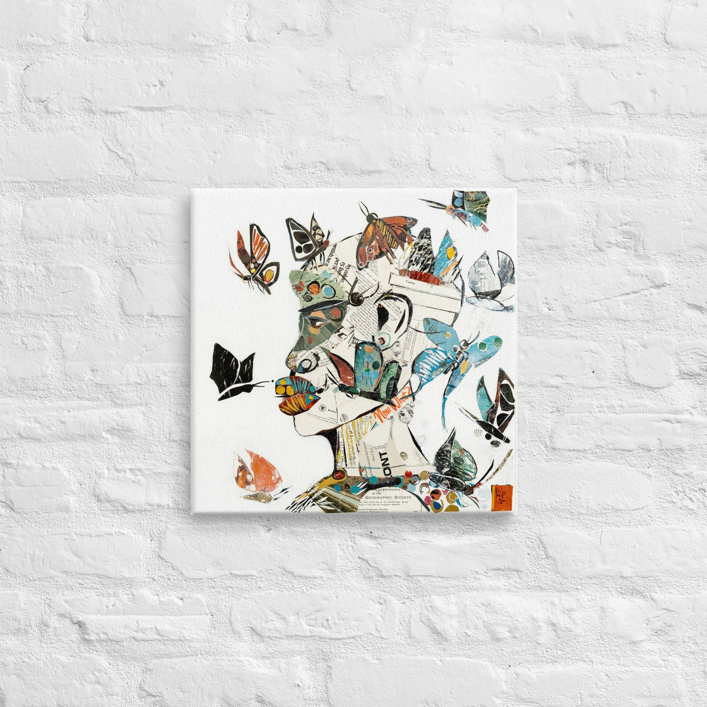 The Butterfly Effect by Amy Bumpus | Wrapped Canvas