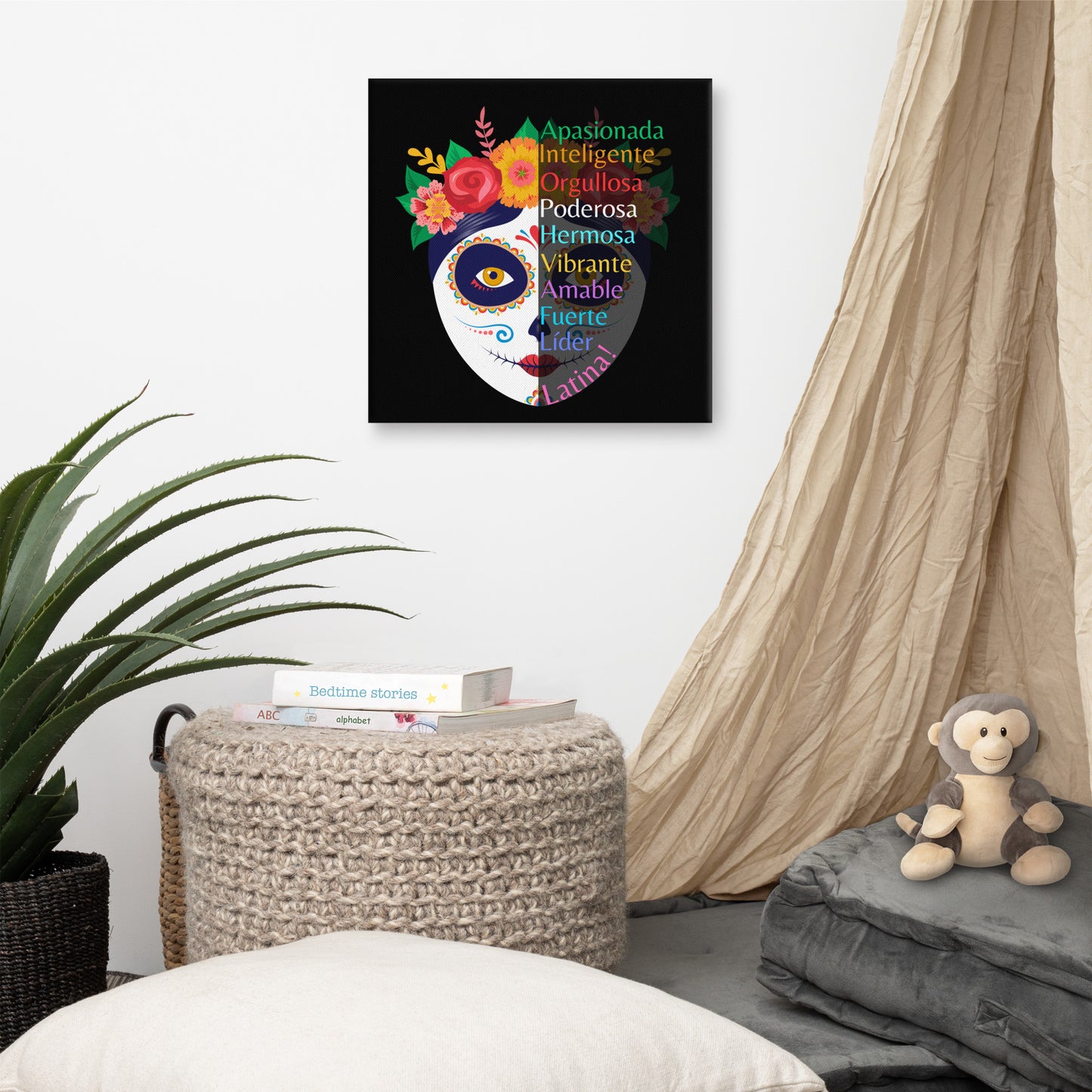 Latina by Enrique Aldana | Wrapped Canvas