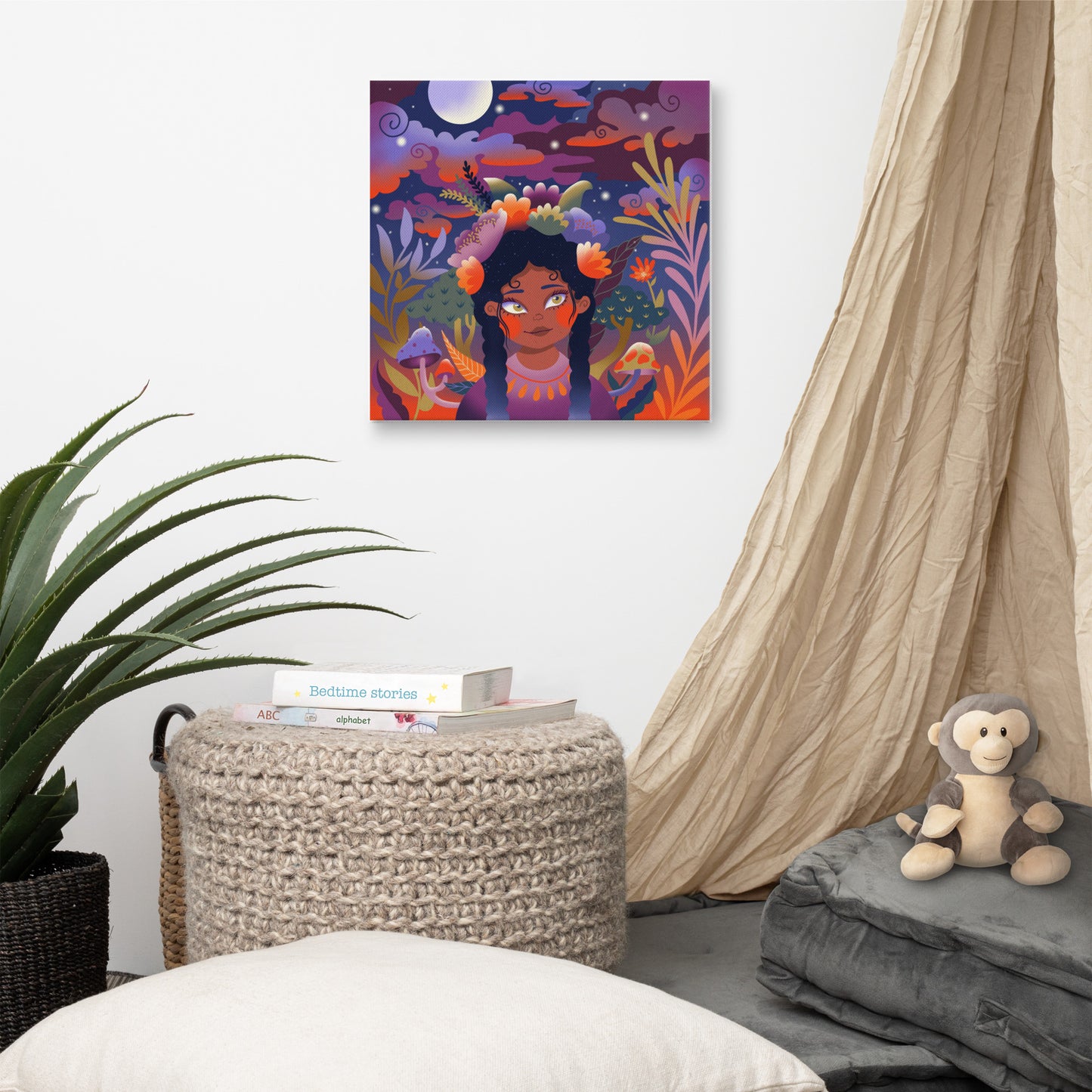 Big Little Dreams by Jessica Gonzales | Wrapped Canvas Prints