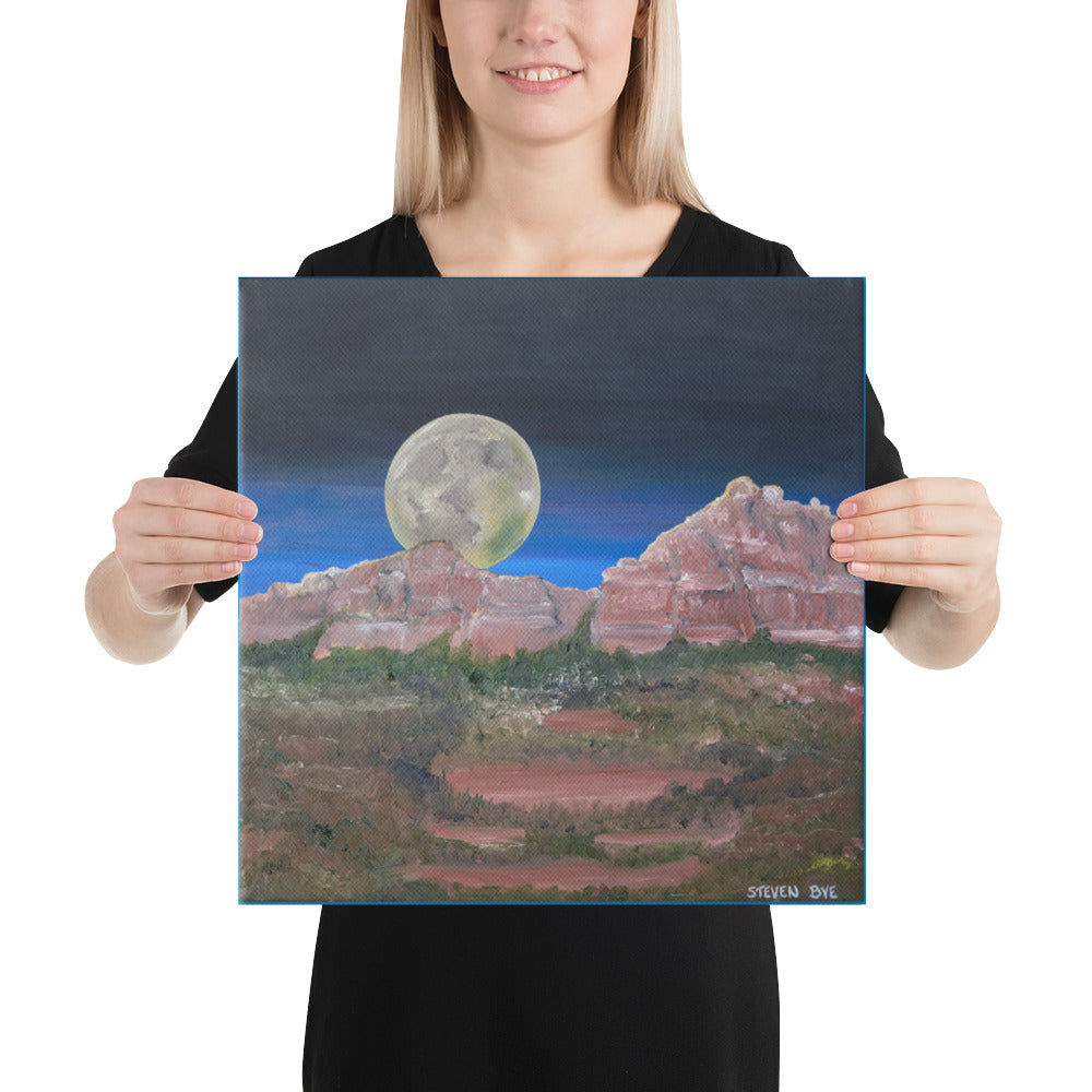 Supermoon by Steven Bye | Wrapped Canvas