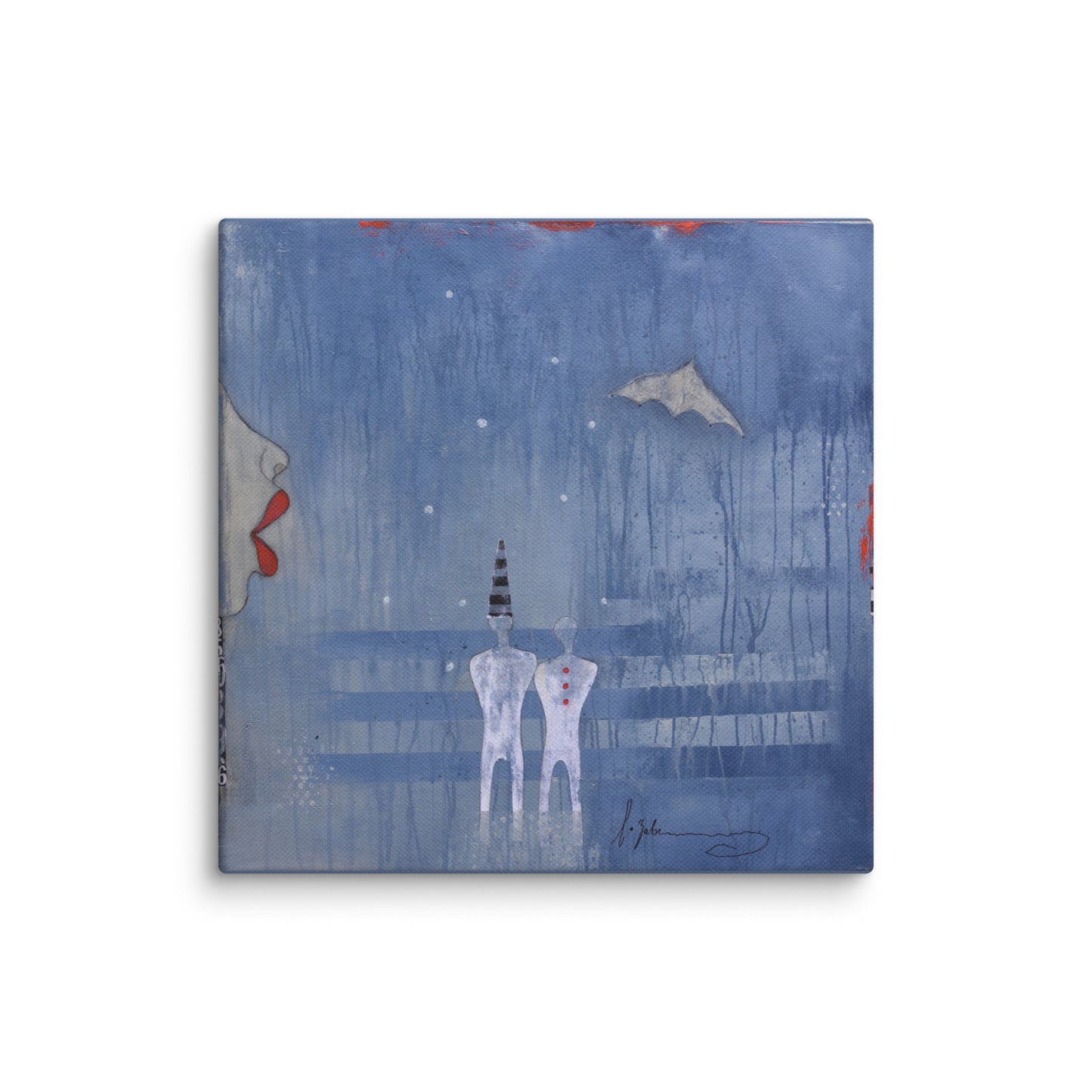 Men Are From Pluto | Wrapped Canvas