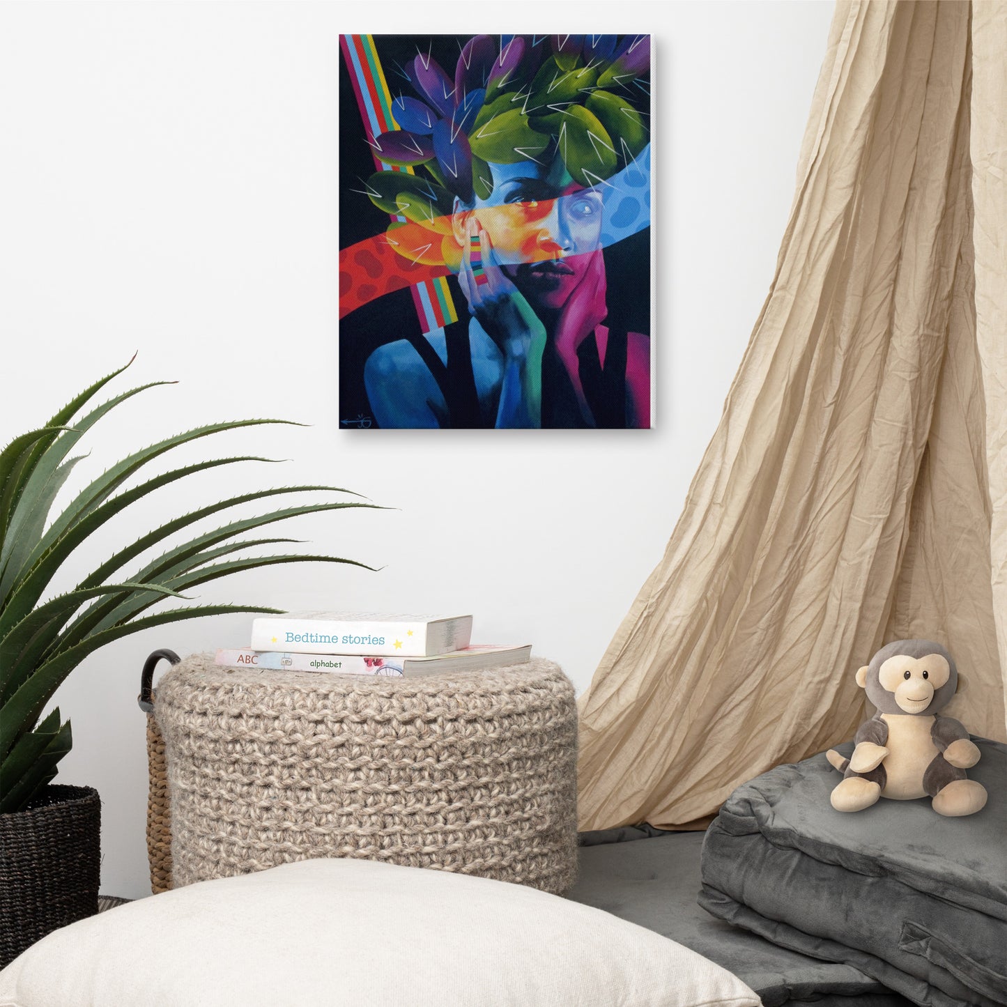 Nesting Instinct by Jessica Gonzales | Wrapped Canvas Print