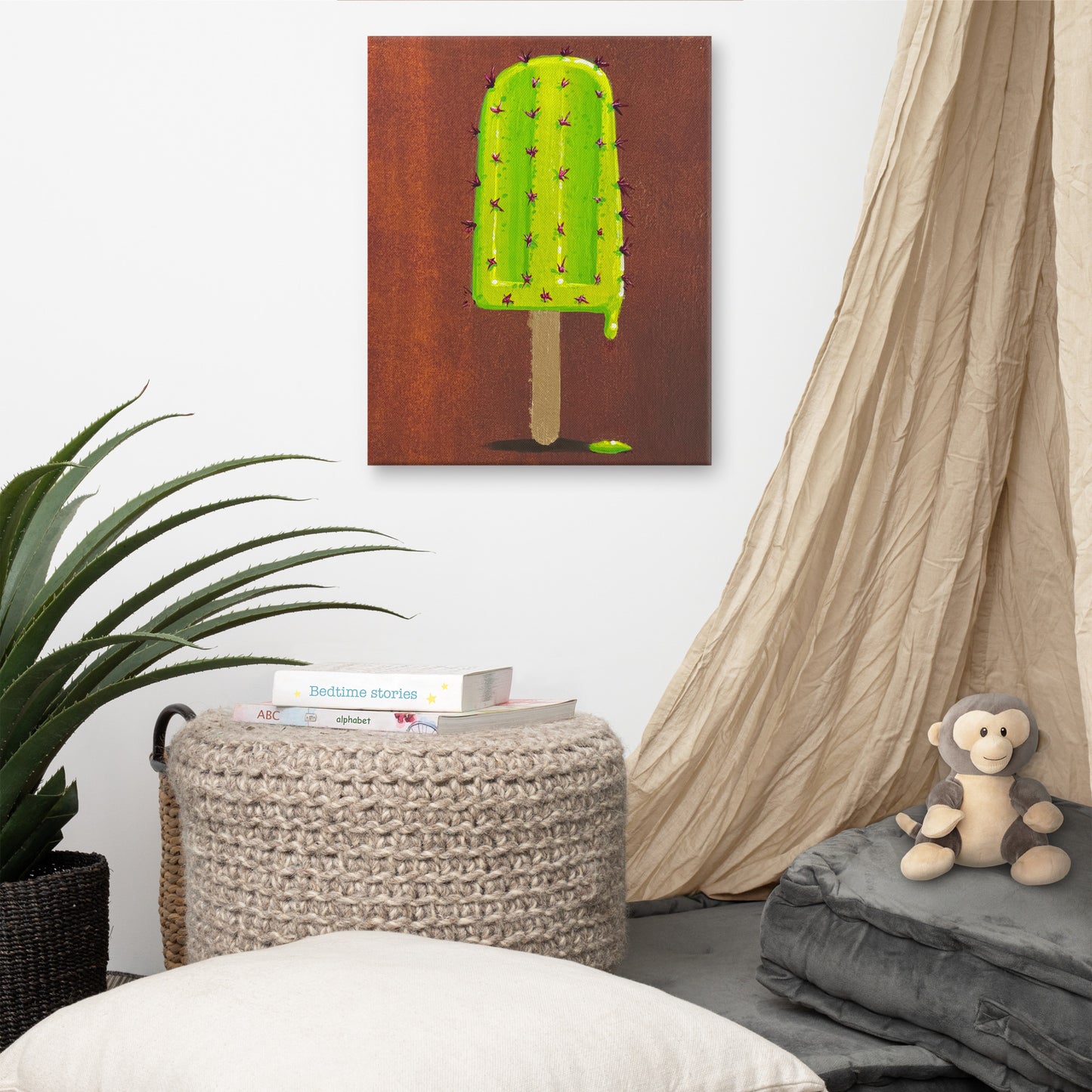 Prickly Pop by Ignacio Garcia | Wrapped Canvas